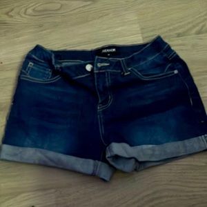 Blue jean shorts for summer